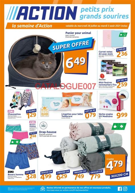 catalogue action de cette semaine.